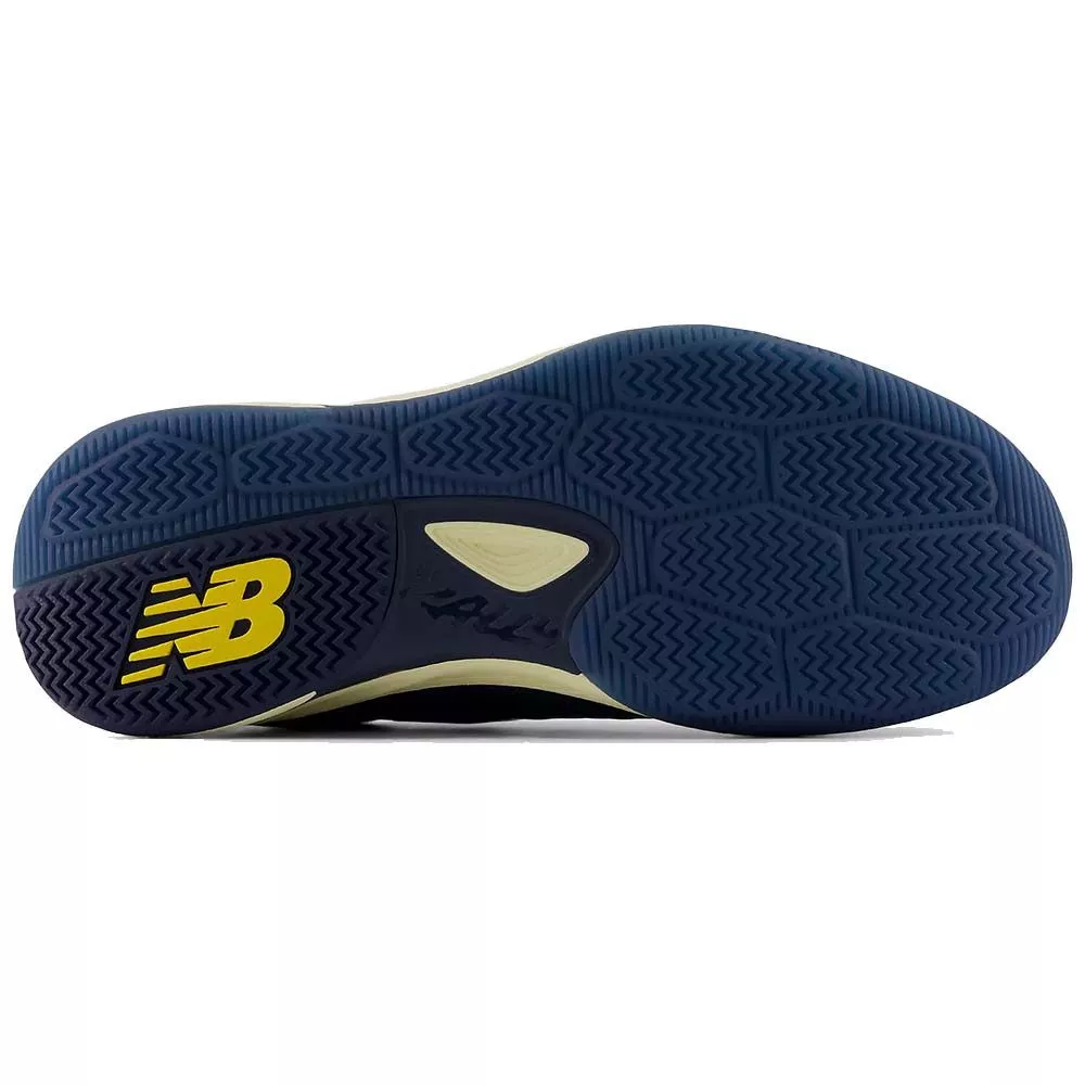 New Balance Fresh Foam X CT-Rally v2 Tennisschuhe Marineblau / Gelb