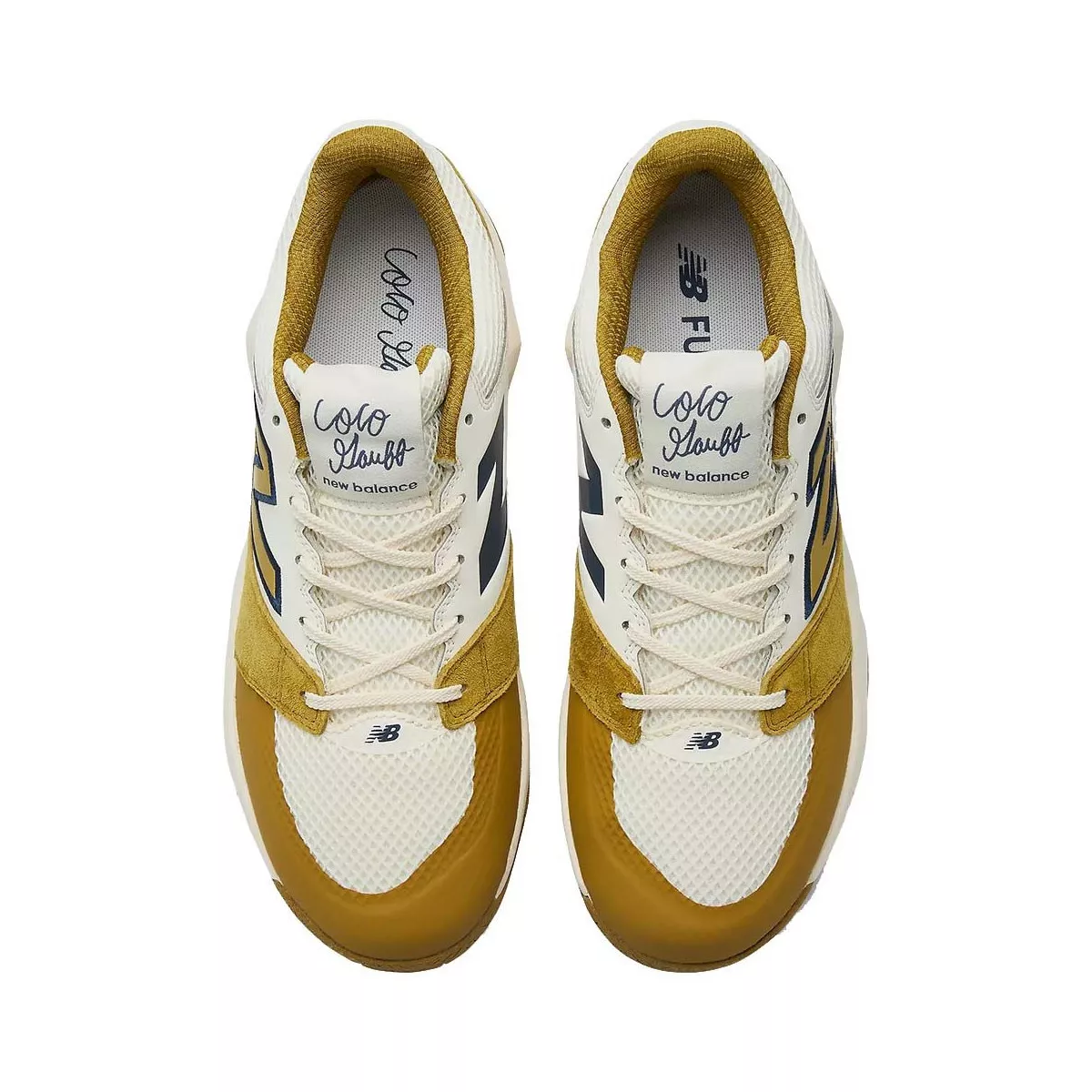 New Balance Coco Delray Tennisschuhe Wei&szlig; / Gold