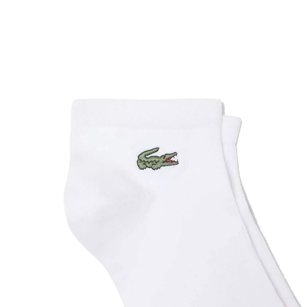 Lacoste Sport Short Sneaker-Socken Wei&szlig; (3 Paar)