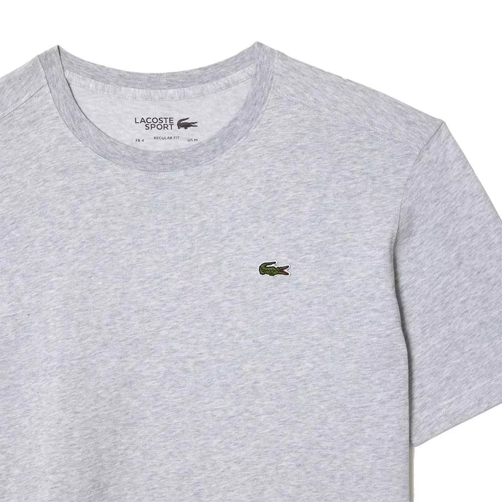 Lacoste Sport Ultra Dry Baumwoll-T-Shirt Grau