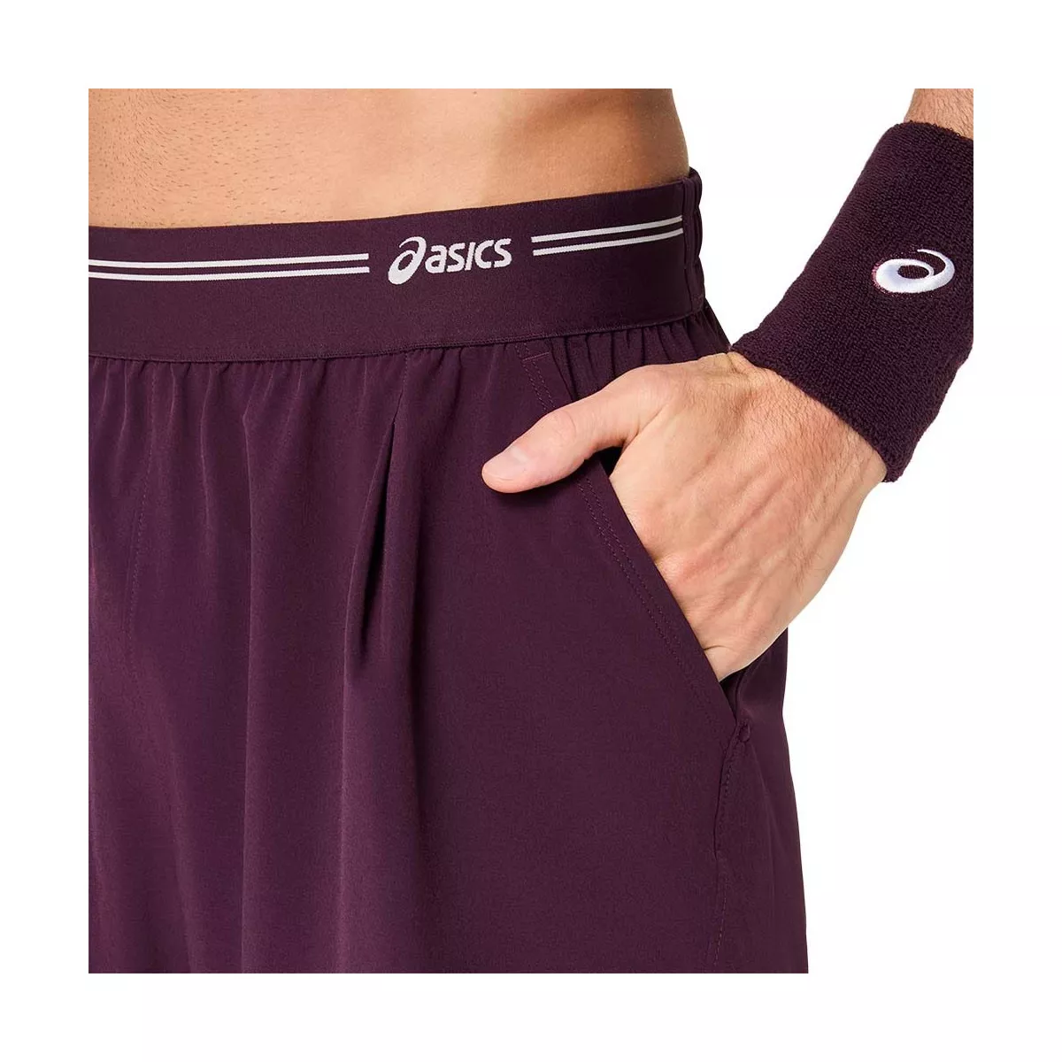 Asics Game Shorts Violett