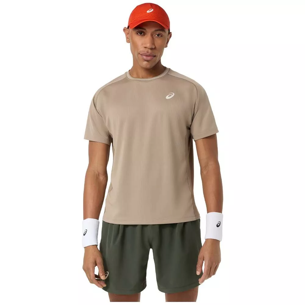 Asics Game SS T-Shirt Graubeige