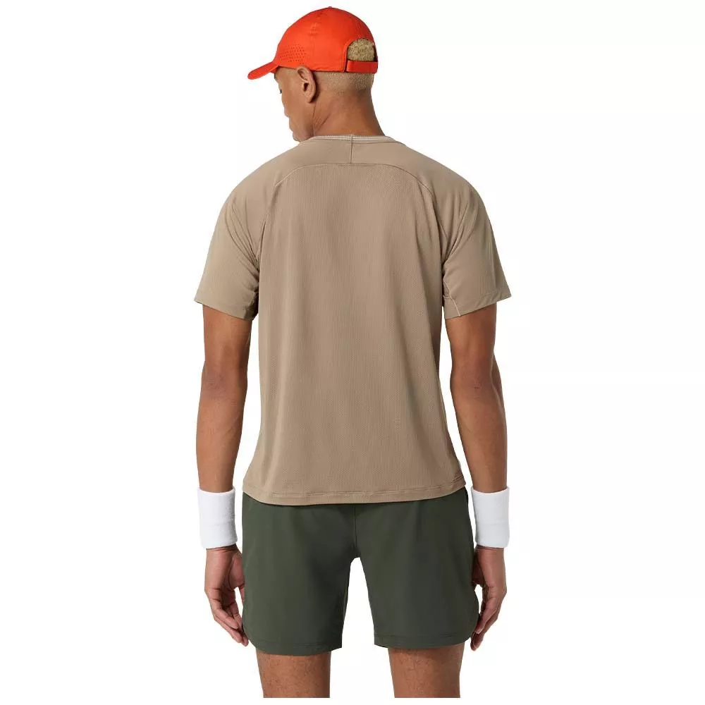 Asics Game SS T-Shirt Graubeige