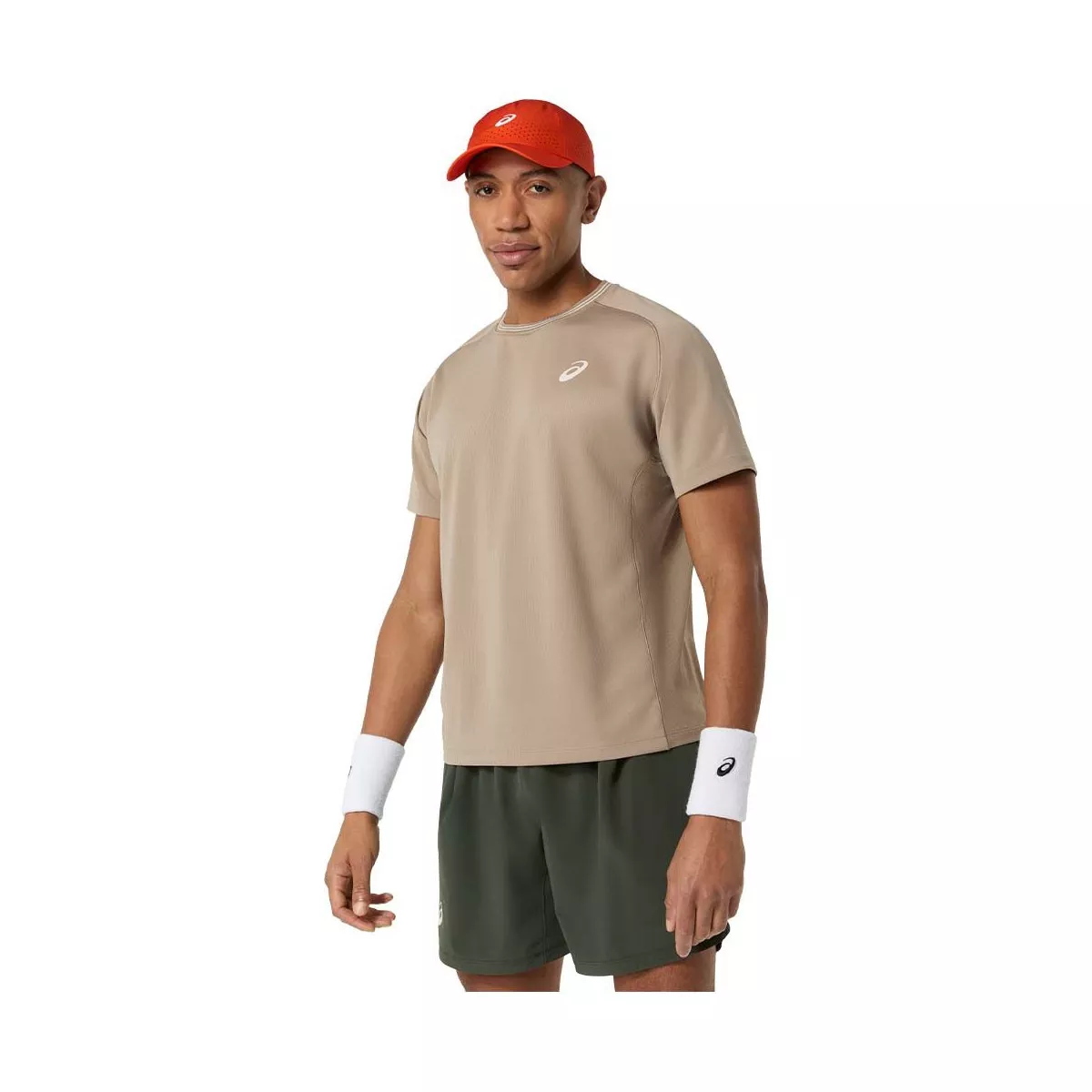 Asics Game SS T-Shirt Graubeige