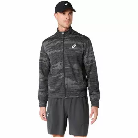 Asics Match Night Energy Jacke Schwarz / Grau