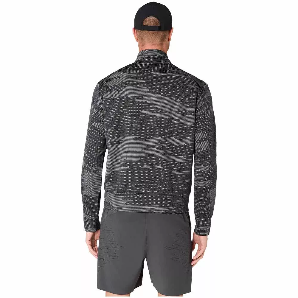 Asics Match Night Energy Jacke Schwarz / Grau