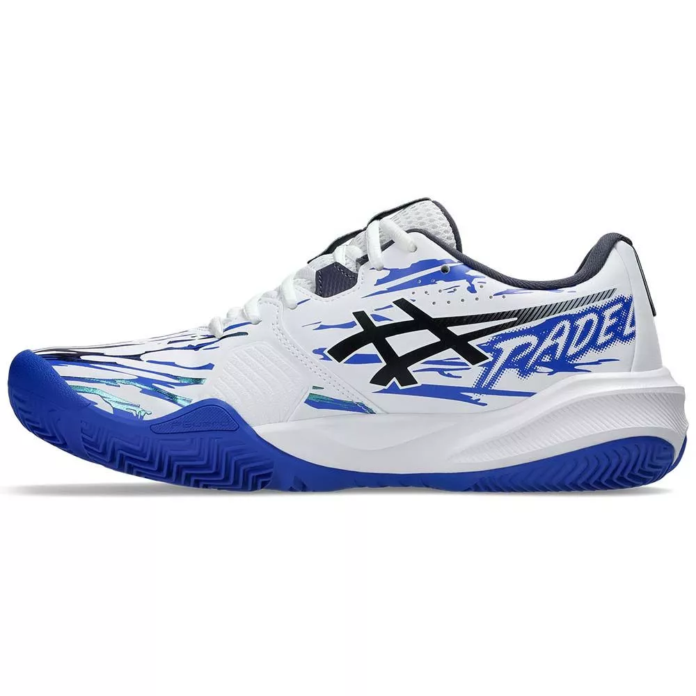 Asics Gel Challenger 15 Padelschuhe L.E. Wei&szlig; / Blau