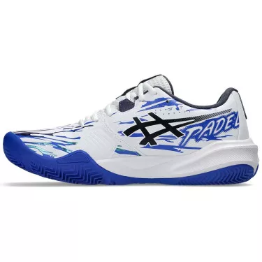 Asics Gel Challenger 15 Padelschuhe L.E. Wei&szlig; / Blau