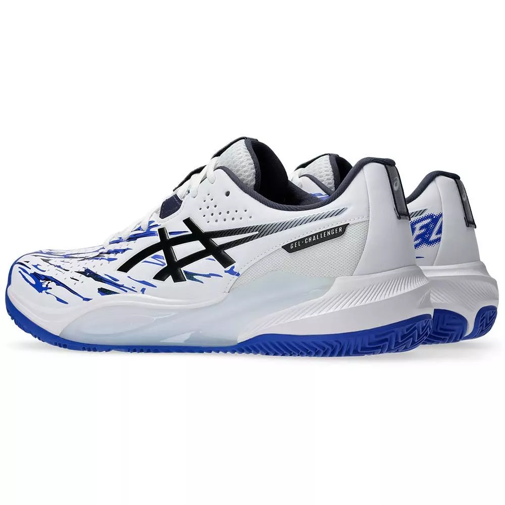 Asics Gel Challenger 15 Padelschuhe L.E. Wei&szlig; / Blau