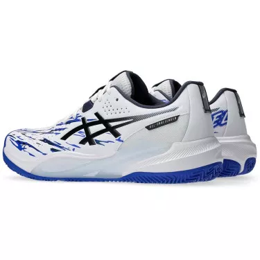 Asics Gel Challenger 15 Padelschuhe L.E. Wei&szlig; / Blau