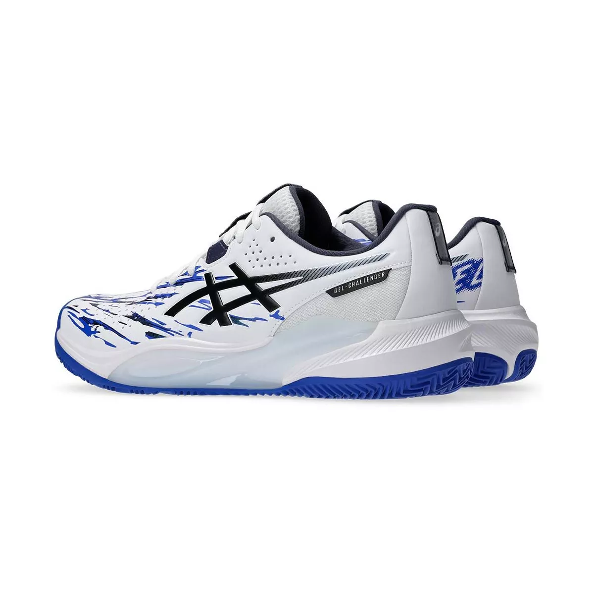 Asics Gel Challenger 15 Padelschuhe L.E. Wei&szlig; / Blau