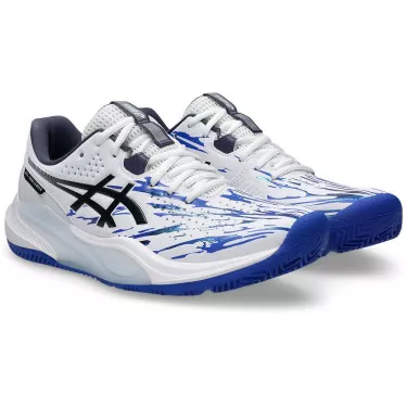 Asics Gel Challenger 15 Padelschuhe L.E. Wei&szlig; / Blau