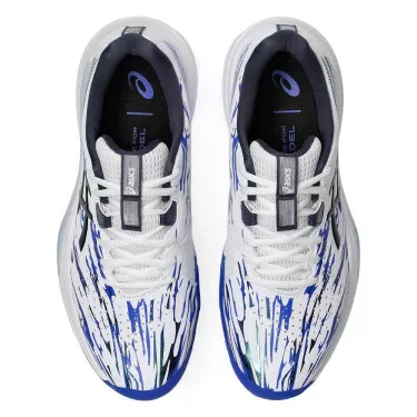 Asics Gel Challenger 15 Padelschuhe L.E. Wei&szlig; / Blau
