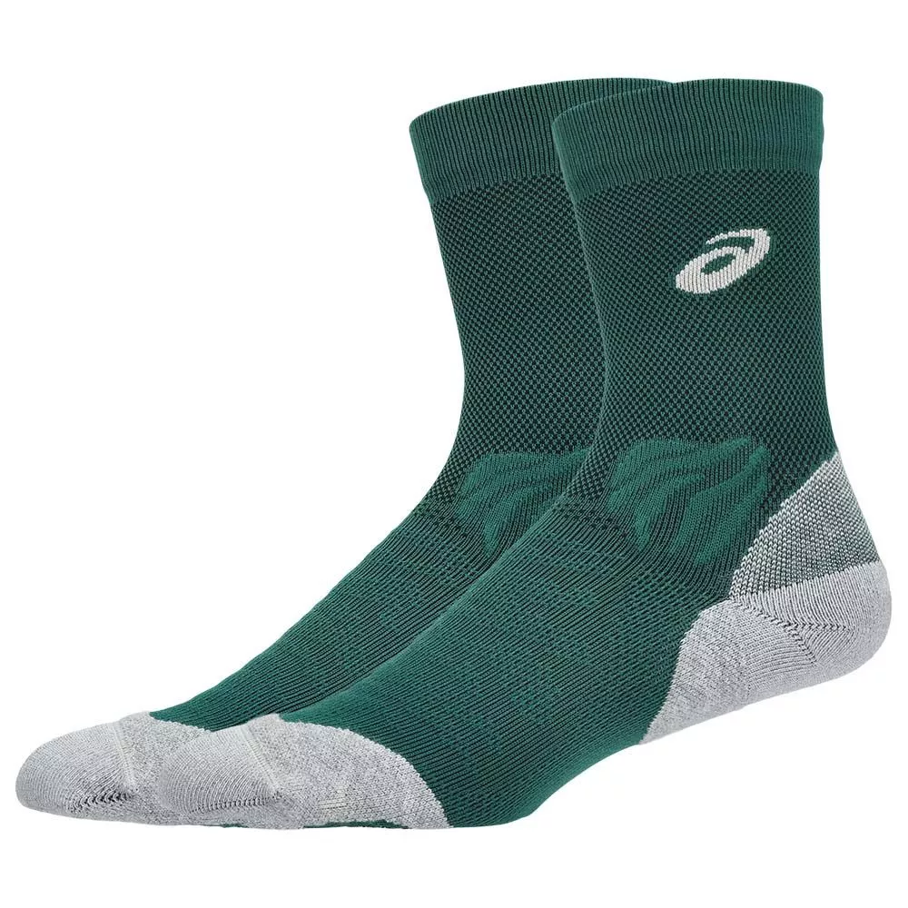 Asics Tennis Lightweight Court+ Crew Socken Gr&uuml;n