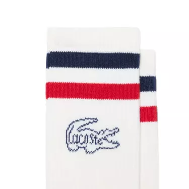 Lacoste Long Socken Wei&szlig; 3er-Pack