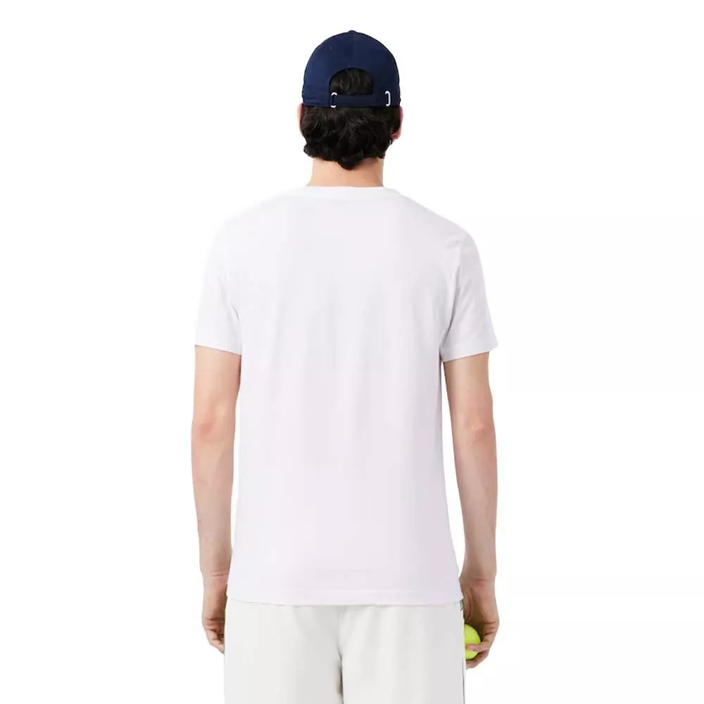 Lacoste Tennis x Novak Djokovic Set T-Shirt + Cap Wei&szlig;