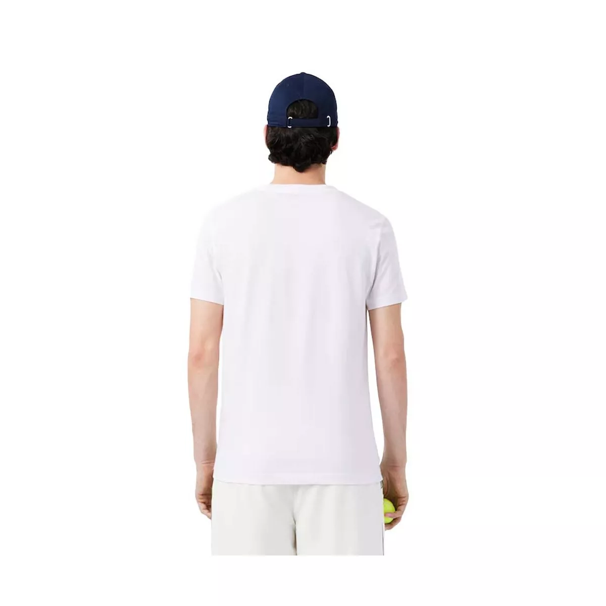 Lacoste Tennis x Novak Djokovic Set T-Shirt + Cap Wei&szlig;