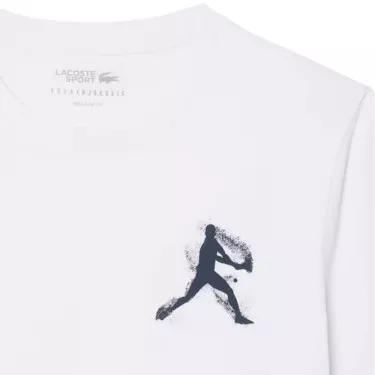 Lacoste Tennis x Novak Djokovic Set T-Shirt + Cap Wei&szlig;