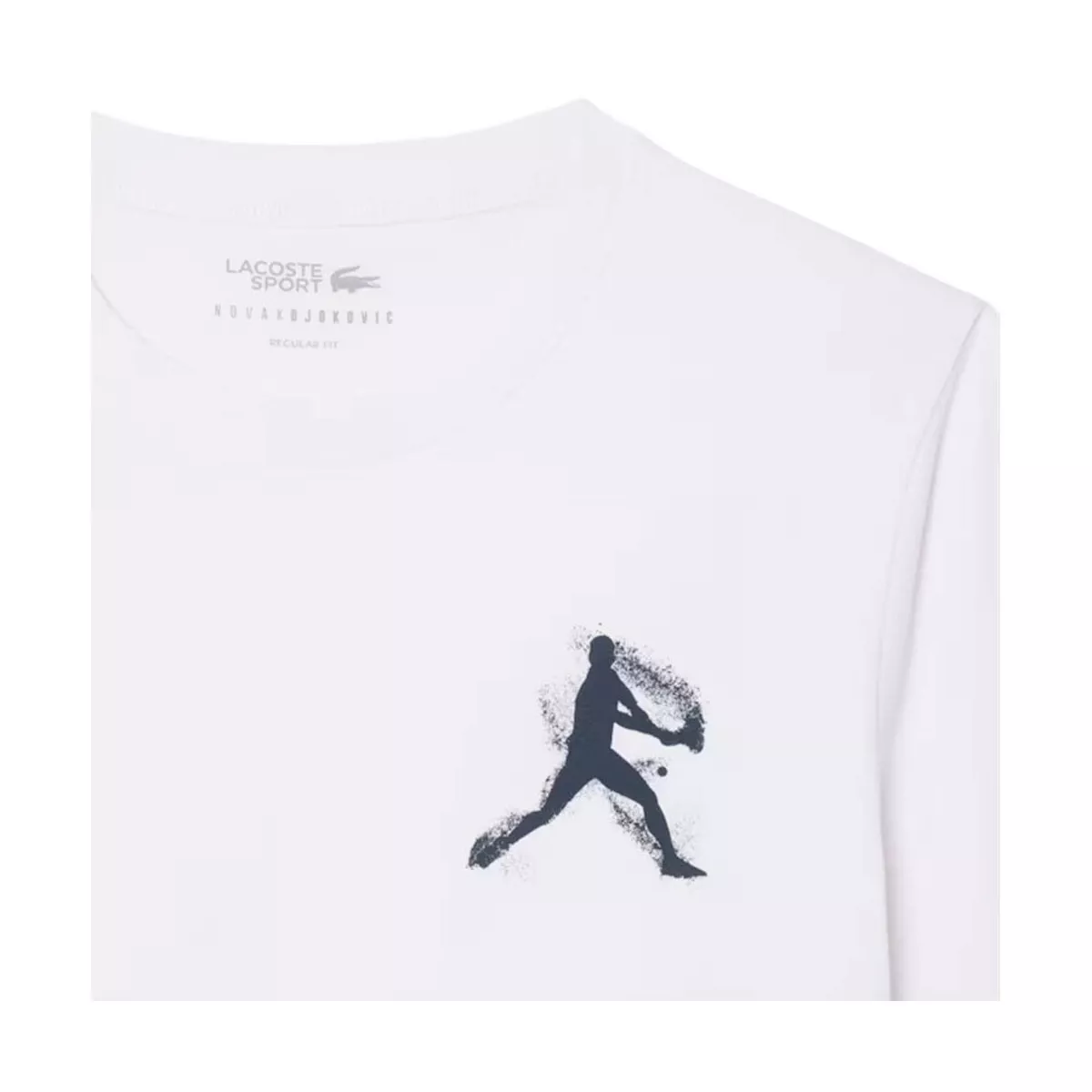 Lacoste Tennis x Novak Djokovic Set T-Shirt + Cap Wei&szlig;