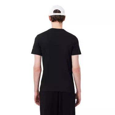 Lacoste Tennis x Novak Djokovic Set T-Shirt + Cap Schwarz