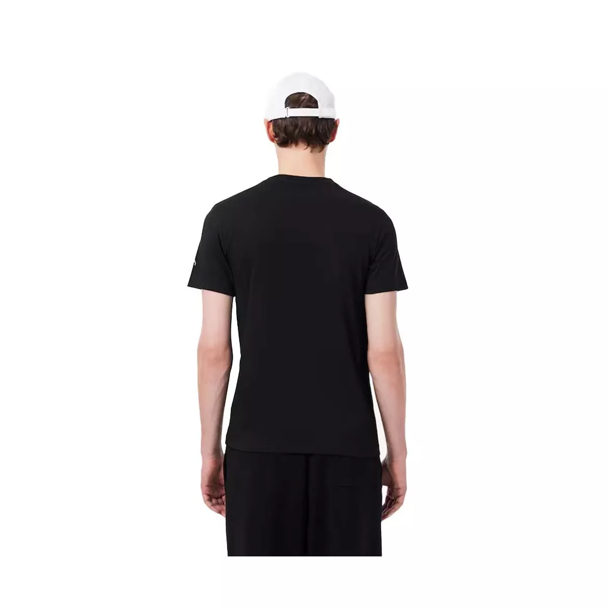 Lacoste Tennis x Novak Djokovic Set T-Shirt + Cap Schwarz