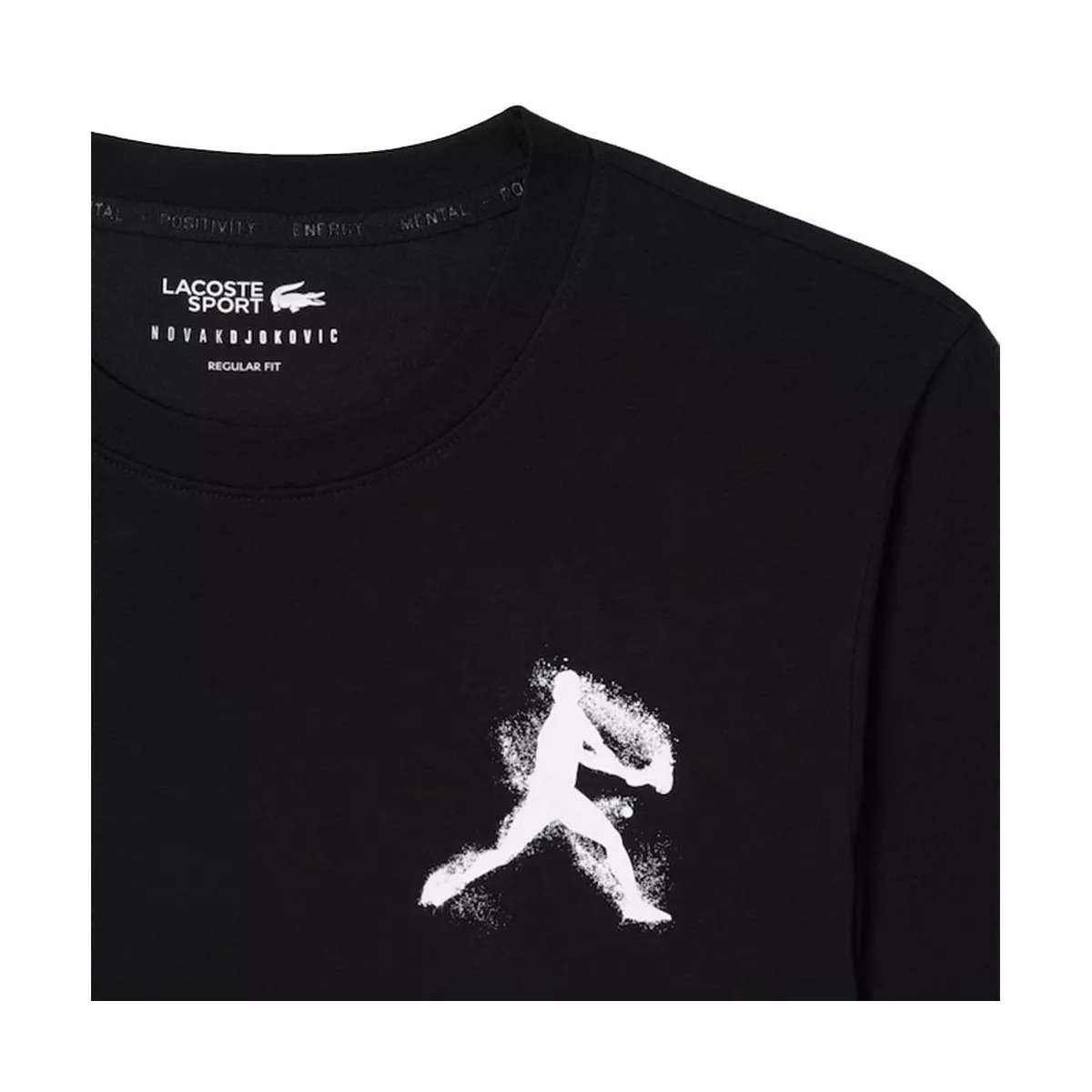 Lacoste Tennis x Novak Djokovic Set T-Shirt + Cap Schwarz
