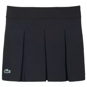 Lacoste Tennis Ultra Dry Tennisrock Schwarz
