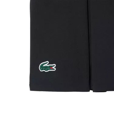 Lacoste Tennis Ultra Dry Tennisrock Schwarz