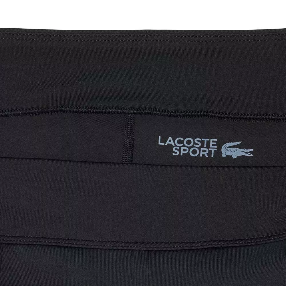 Lacoste Tennis Ultra Dry Tennisrock Schwarz
