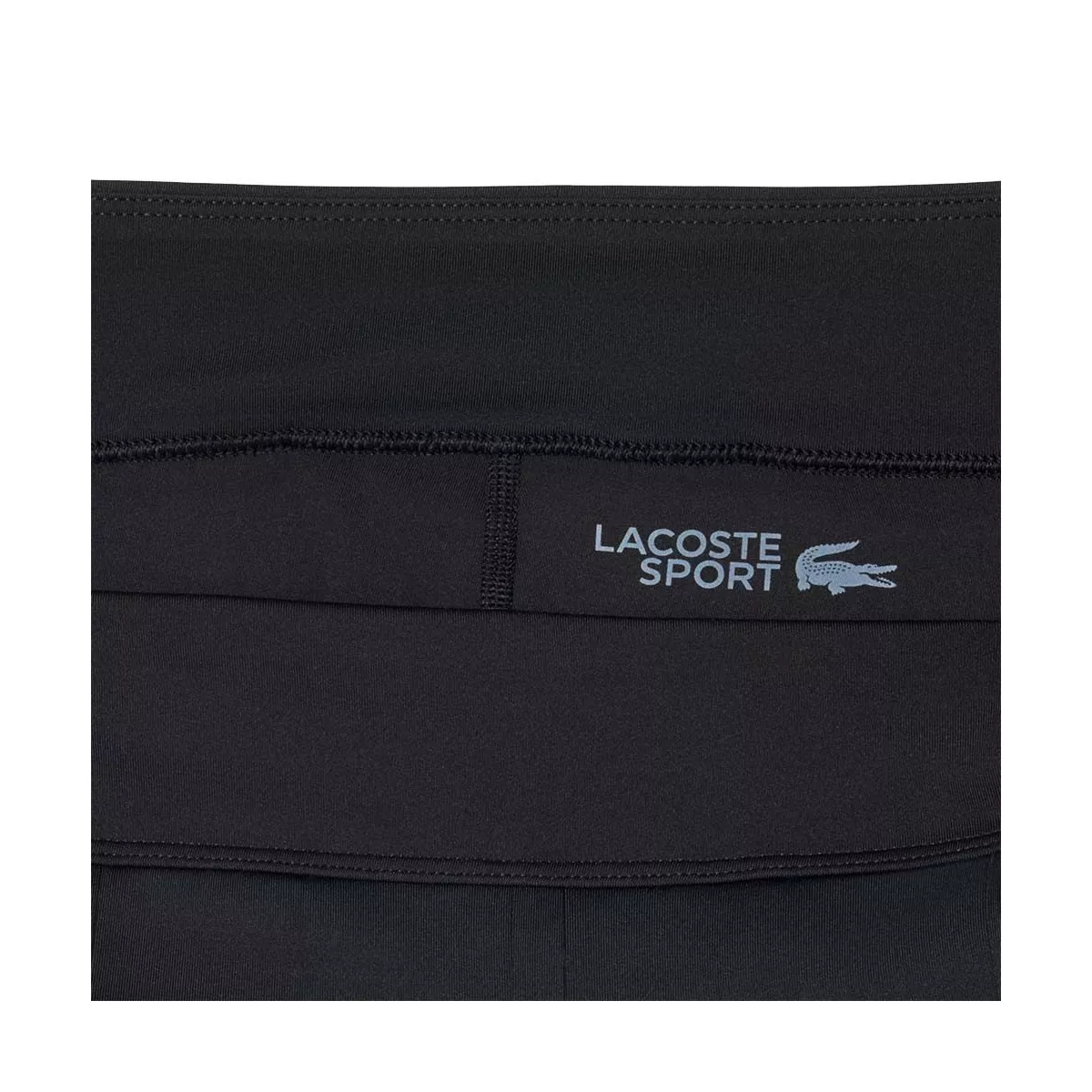 Lacoste Tennis Ultra Dry Tennisrock Schwarz