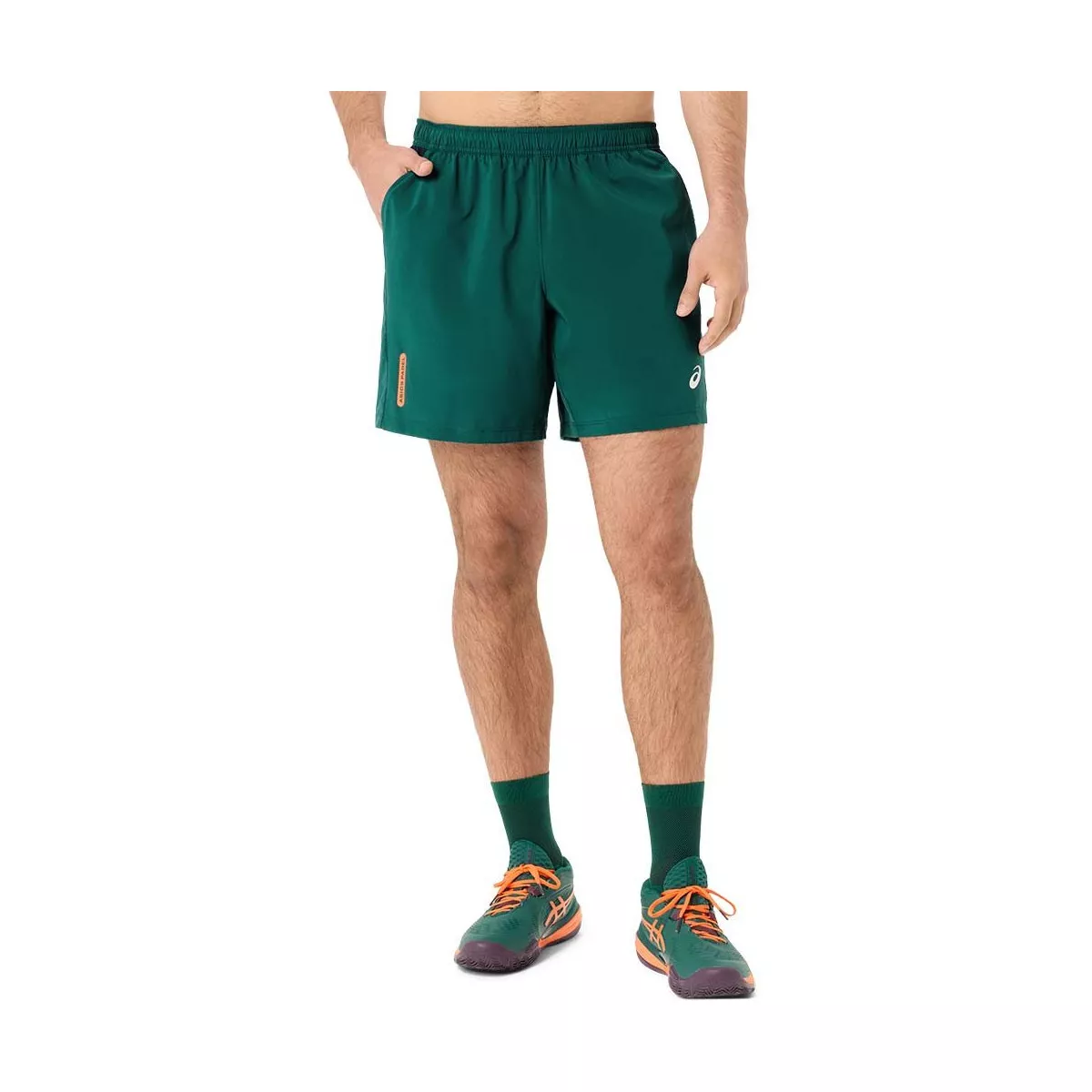 Asics Padel Court Padelshort Gr&uuml;n