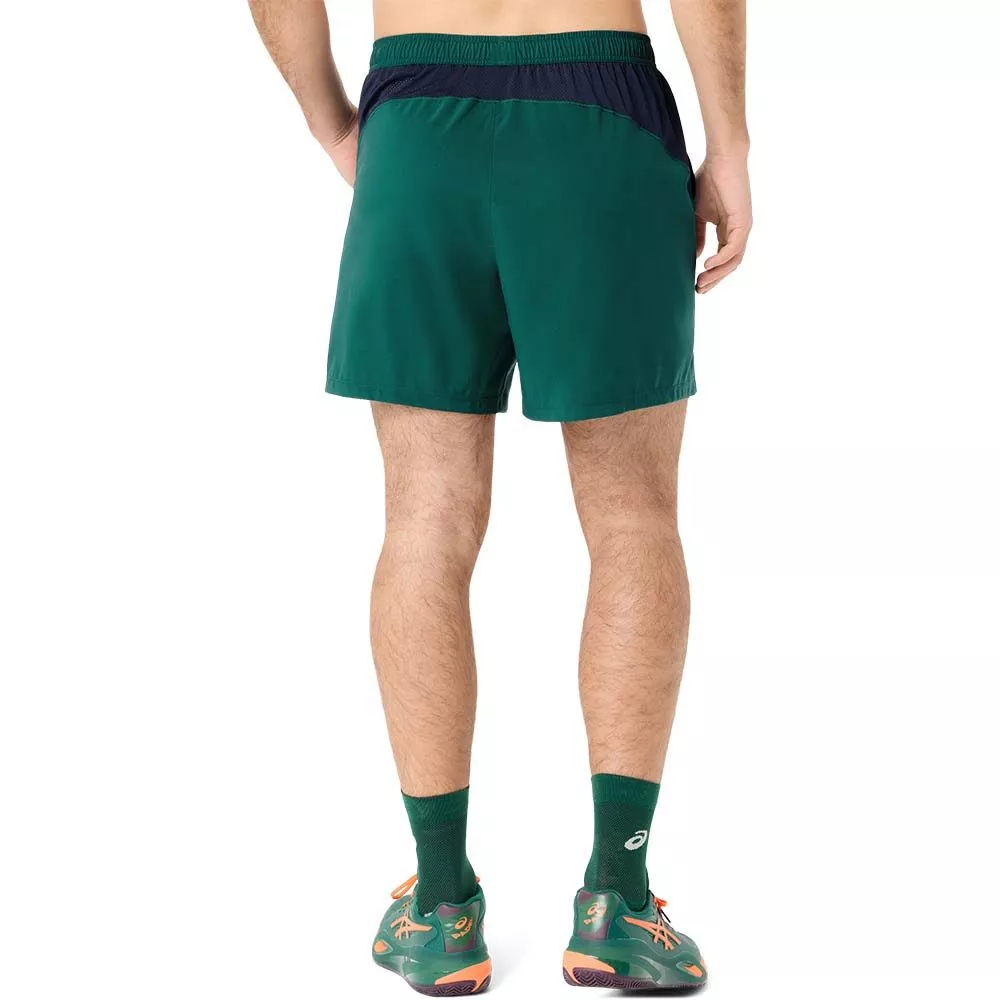 Asics Padel Court Padelshort Gr&uuml;n