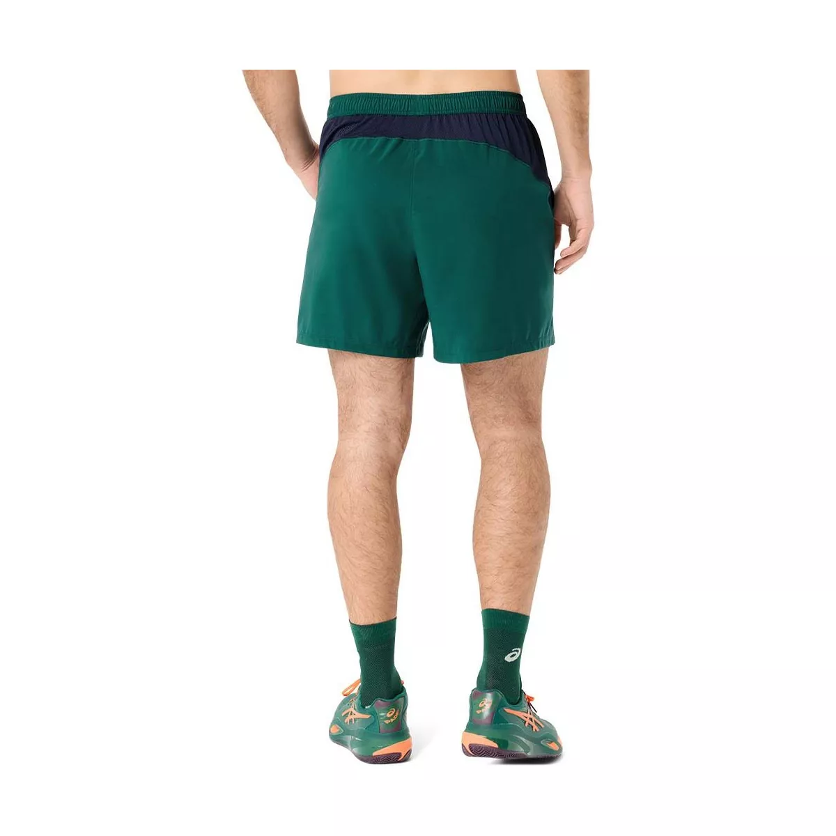 Asics Padel Court Padelshort Gr&uuml;n