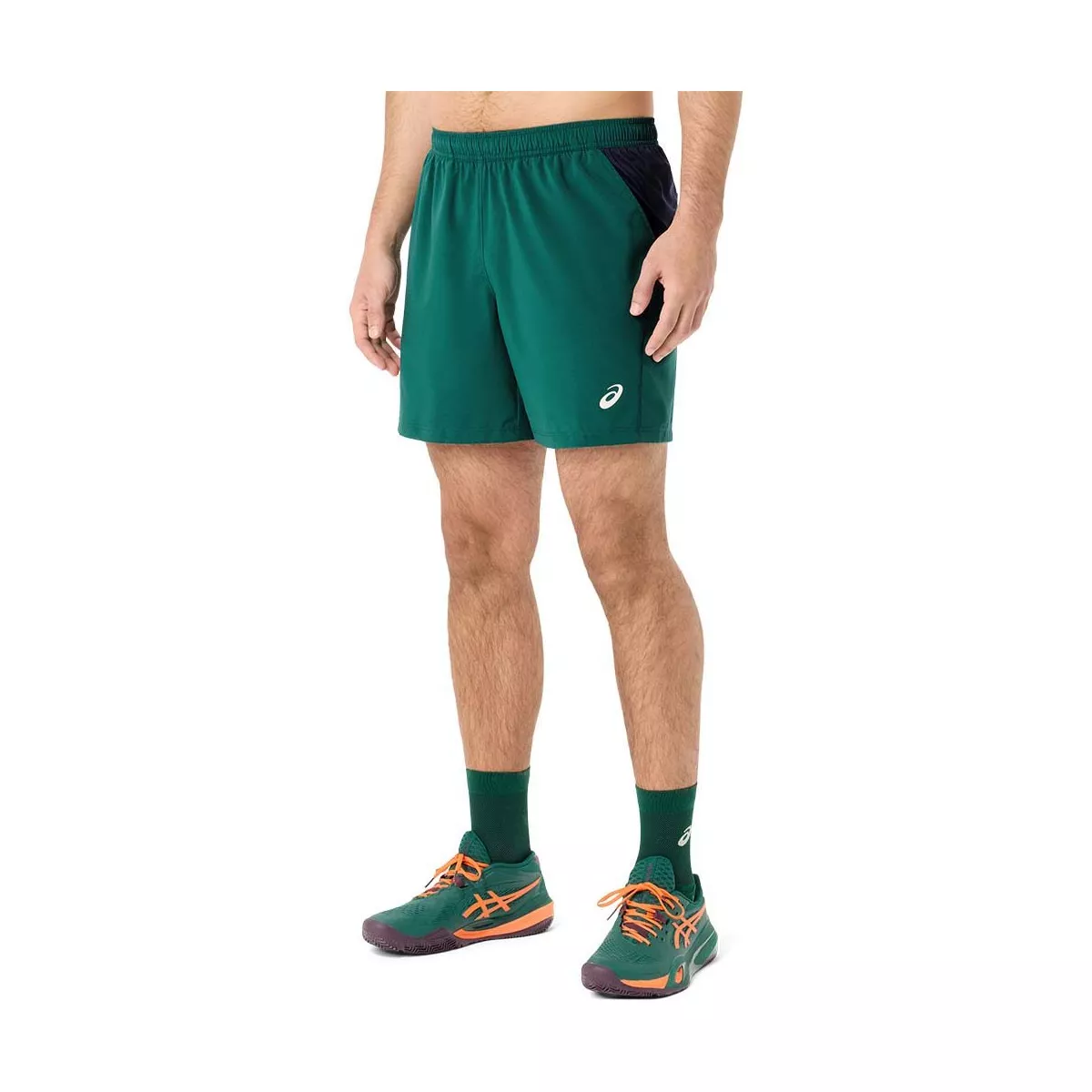 Asics Padel Court Padelshort Gr&uuml;n