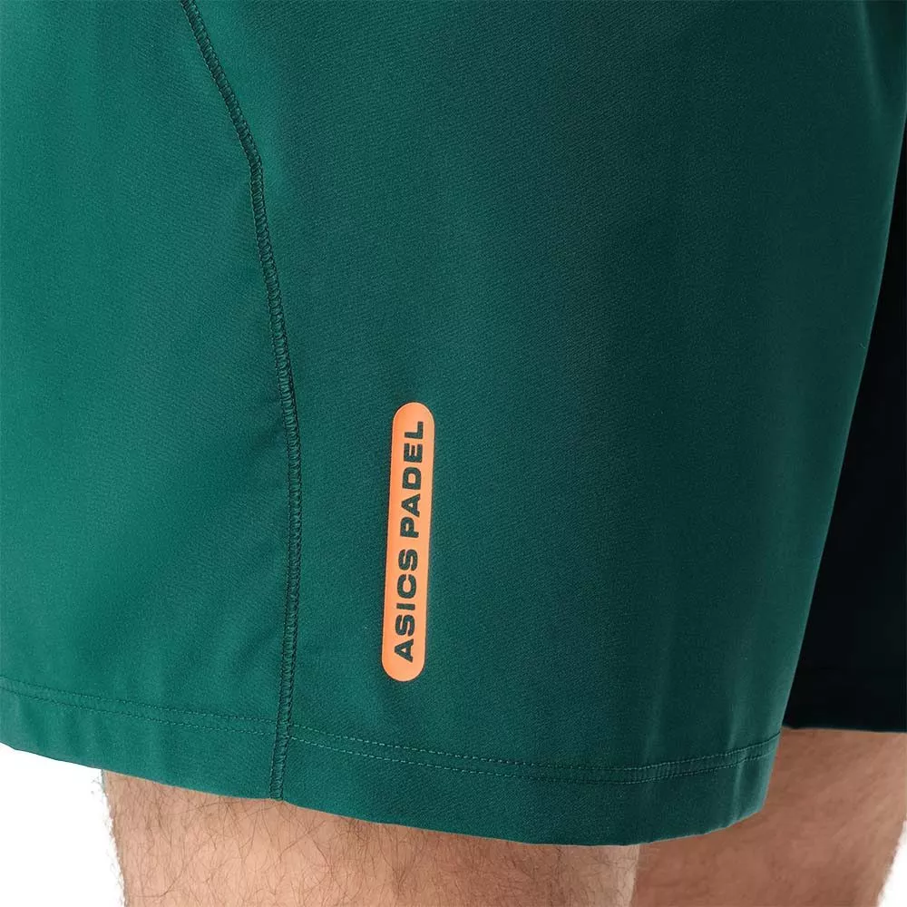 Asics Padel Court Padelshort Gr&uuml;n