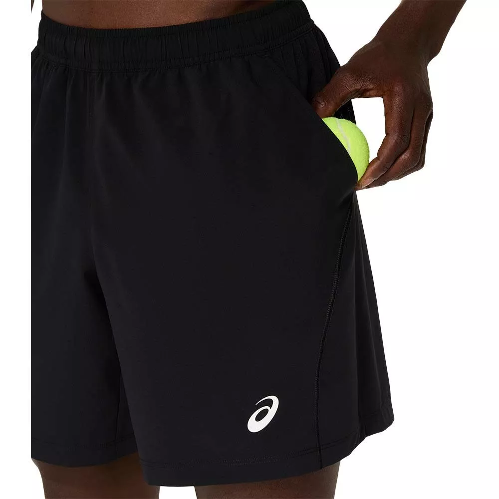 Asics Court Short 18 cm Schwarz