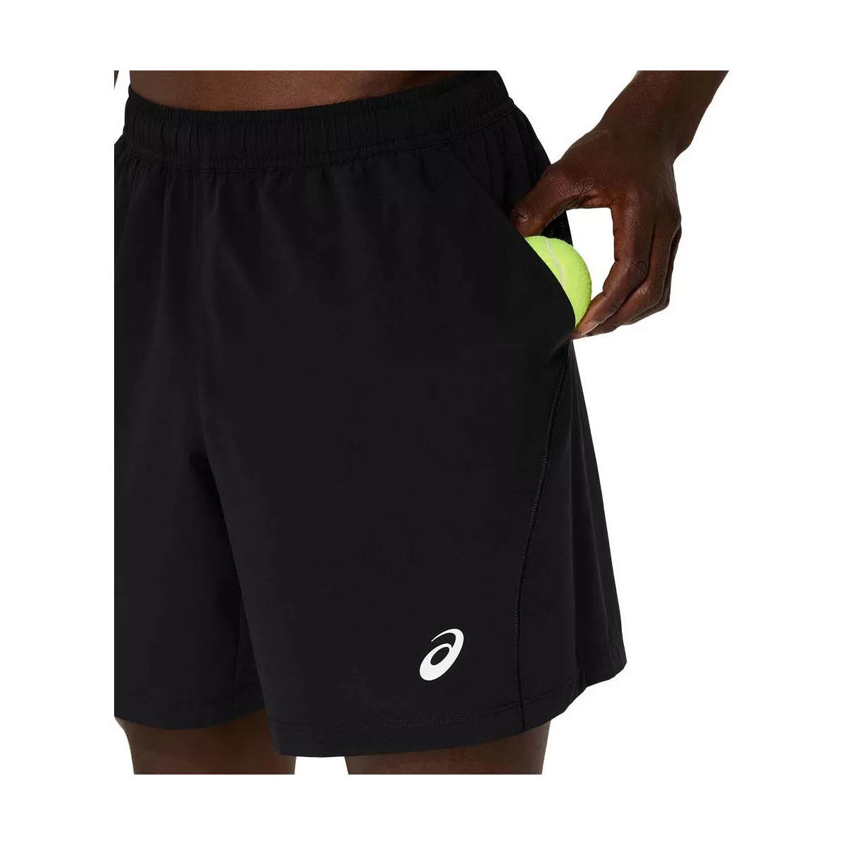 Asics Court Short 18 cm Schwarz