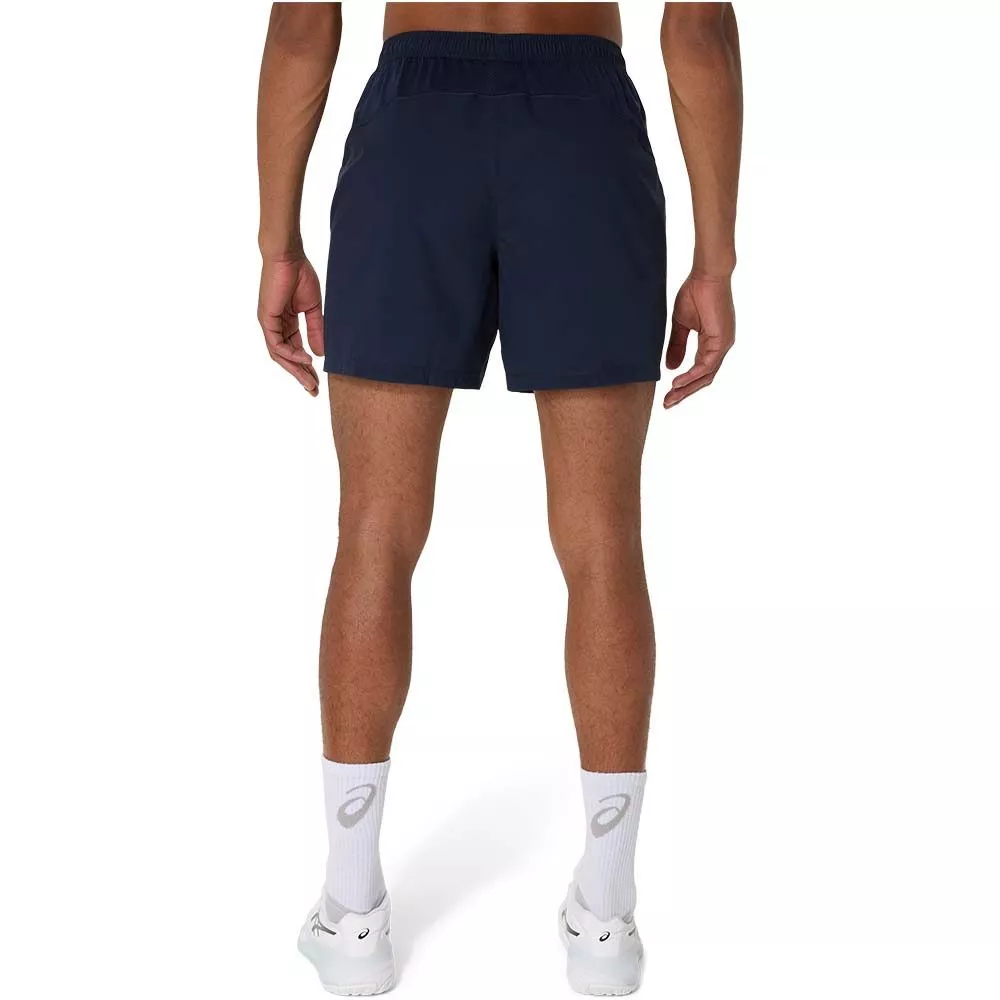Asics Court Short 18 cm Marineblau