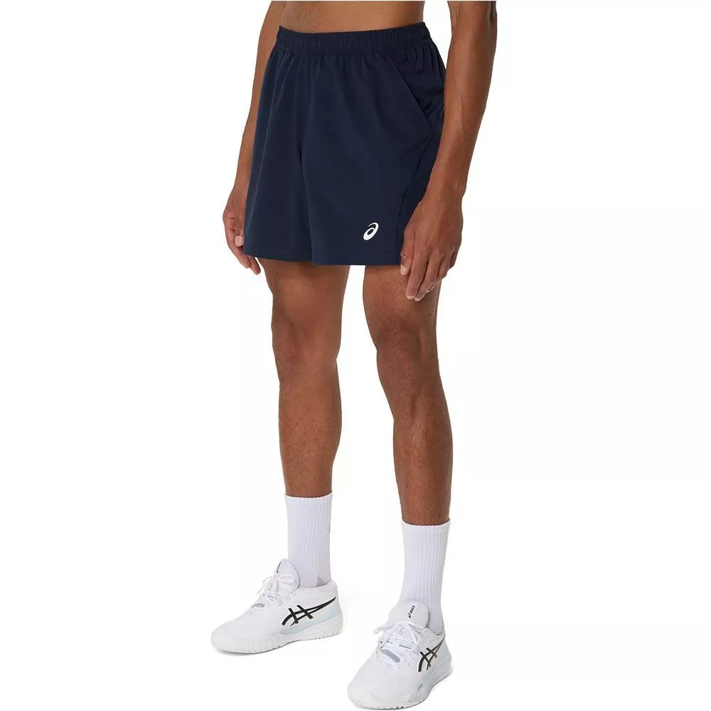 Asics Court Short 18 cm Marineblau