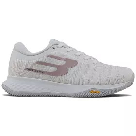 Bullpadel Vertex Vibram 26I Padelschuhe Damen Wei&szlig;
