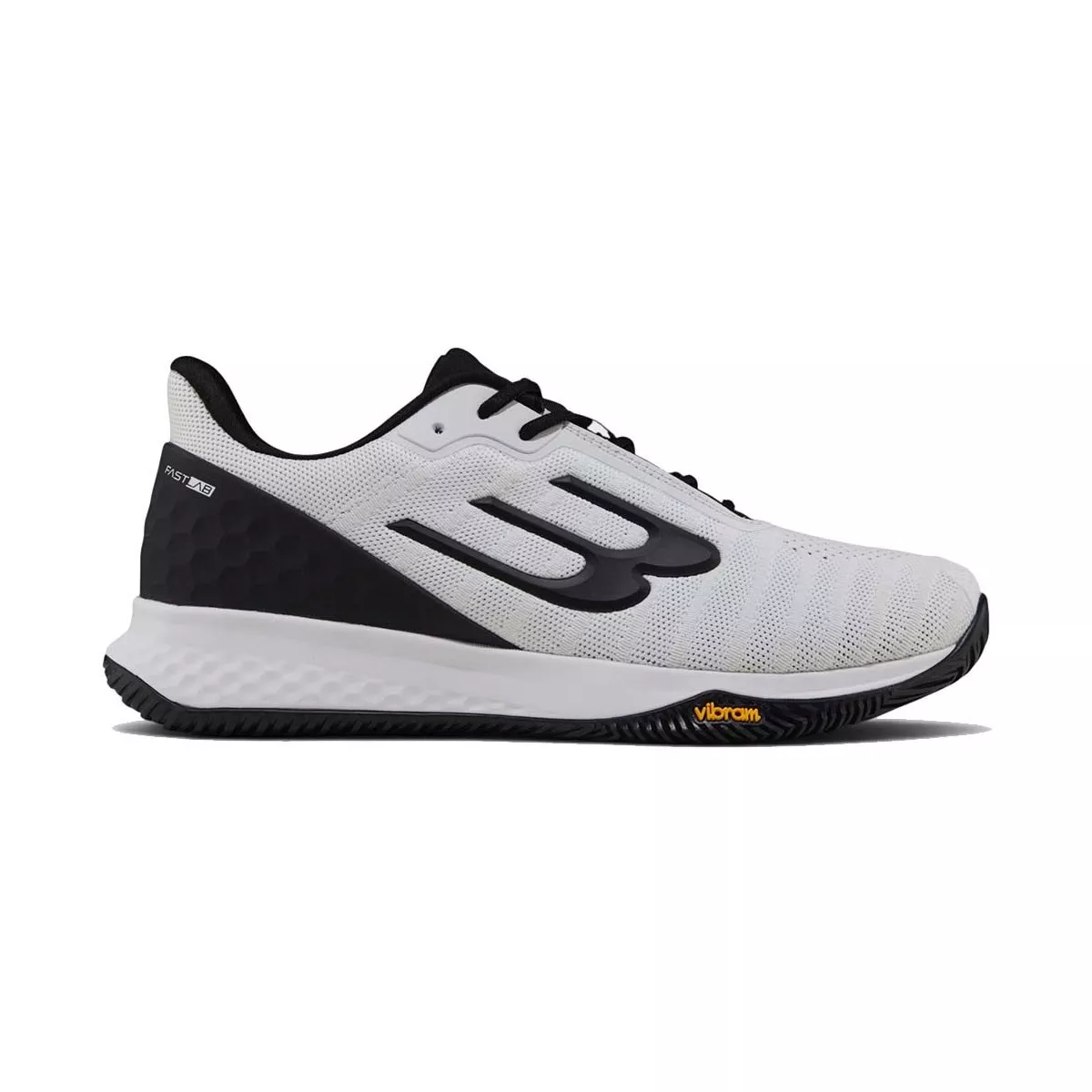 Bullpadel X-PLO Vibram 26I Padelschuhe Wei&szlig; / Schwarz