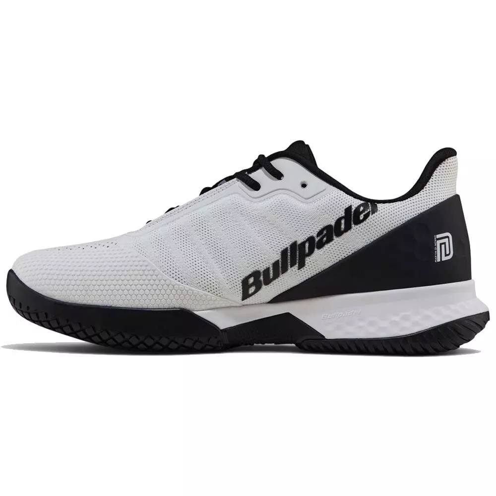 Bullpadel X-PLO Vibram 26I Padelschuhe Wei&szlig; / Schwarz