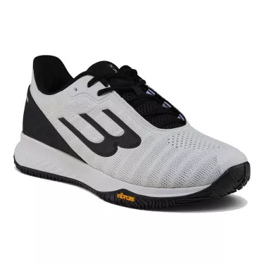 Bullpadel X-PLO Vibram 26I Padelschuhe Wei&szlig; / Schwarz