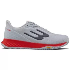 Bullpadel X-PLO Vibram 26I Padelschuhe Grau / Rot