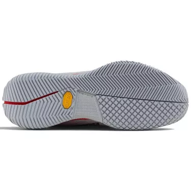 Bullpadel X-PLO Vibram 26I Padelschuhe Grau / Rot