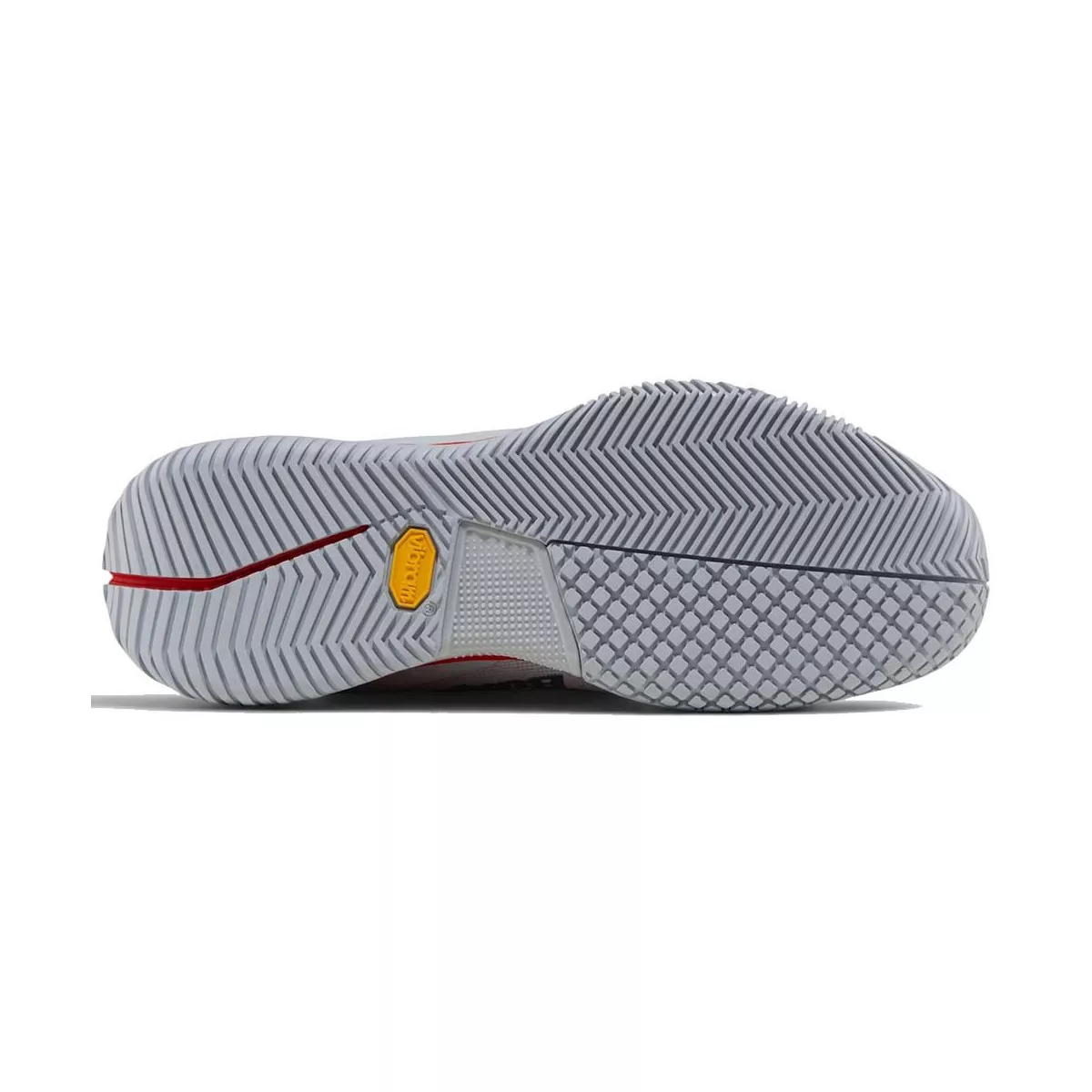 Bullpadel X-PLO Vibram 26I Padelschuhe Grau / Rot