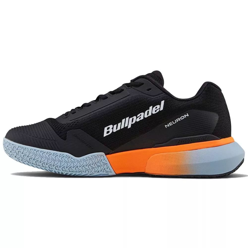 Bullpadel Neuron 26I Padelschuhe Schwarz