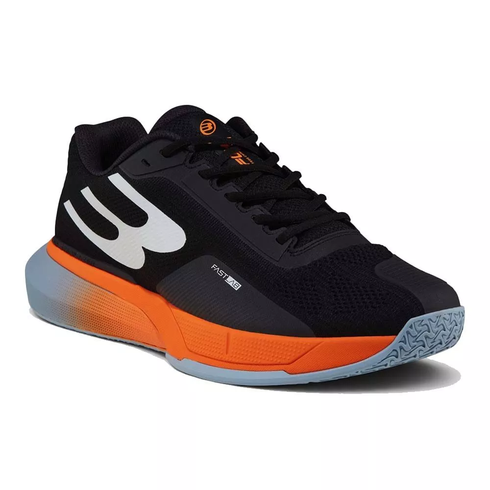 Bullpadel Neuron 26I Padelschuhe Schwarz