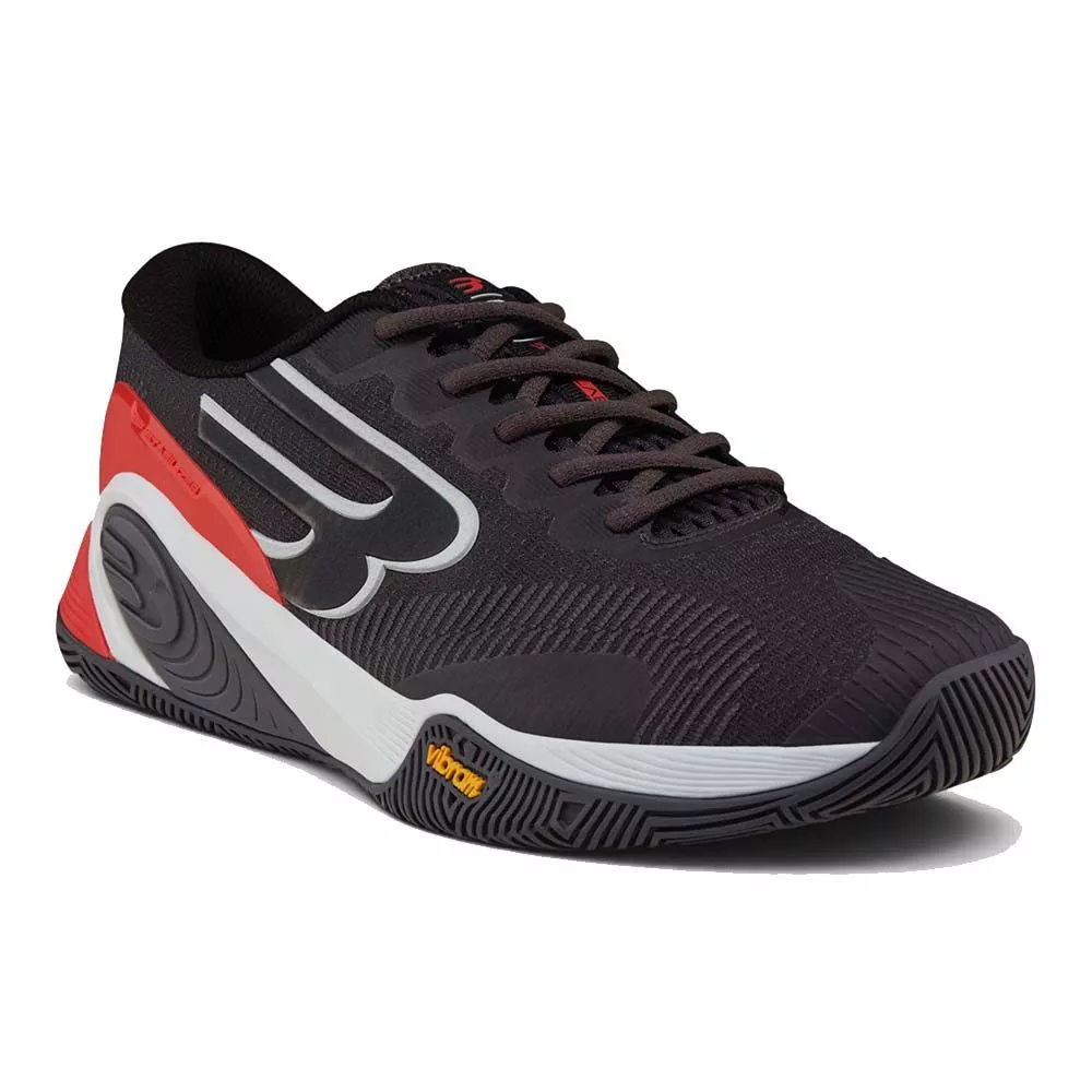 Bullpadel Hack Vibram 26I Padelschuhe Schwarz