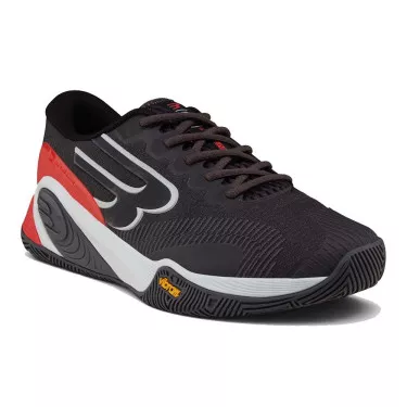 Bullpadel Hack Vibram 26I Padelschuhe Schwarz